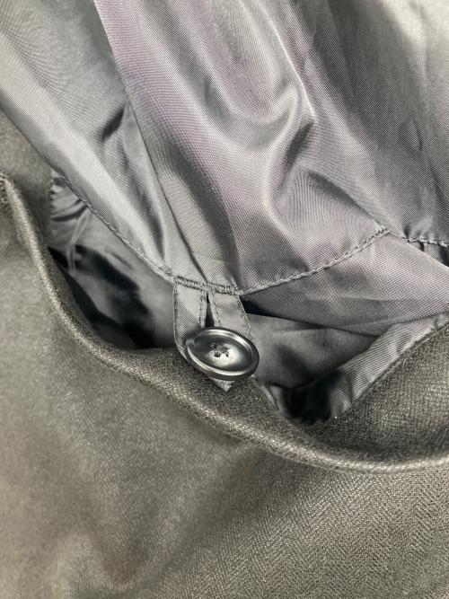 my day（マイ デイ）my day (マイ デイ) ジップコート ブラック サイズ:Ｍの古着・服飾アイテム