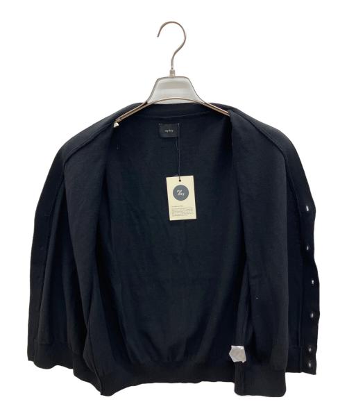 my day（マイ デイ）my day (マイ デイ) ニットベスト ブラック サイズ:Ｍの古着・服飾アイテム