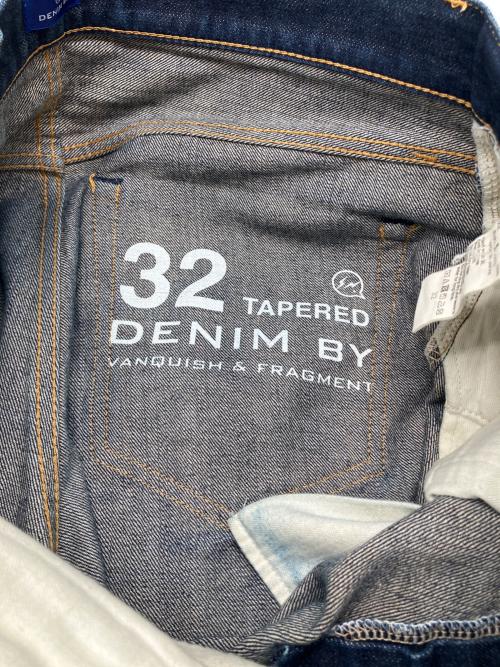 DENIM BY VANQUISH&FRAGMENT（デニムバイヴァンキッシュ&フラグメント）DENIM BY VANQUISH&FRAGMENT (デニムバイヴァンキッシュ&フラグメント) ストレートデニムパンツ インディゴ サイズ:32の古着・服飾アイテム