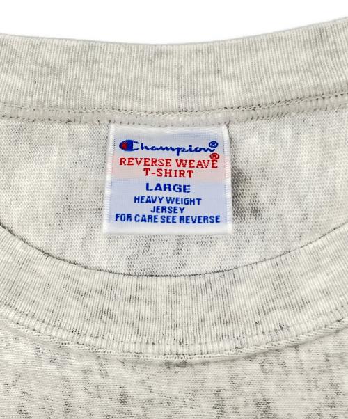 Champion REVERSE WEAVE（チャンピオン リバース ウィーブ）Champion REVERSE WEAVE (チャンピオン リバース ウィーブ) 半袖カットソー ライトグレー サイズ:Lの古着・服飾アイテム