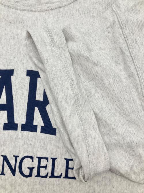 Champion REVERSE WEAVE（チャンピオン リバース ウィーブ）Champion REVERSE WEAVE (チャンピオン リバース ウィーブ) 半袖カットソー ライトグレー サイズ:Lの古着・服飾アイテム
