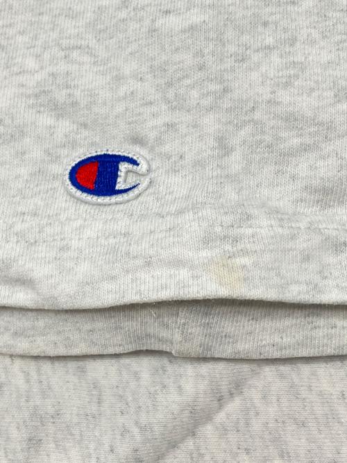 Champion REVERSE WEAVE（チャンピオン リバース ウィーブ）Champion REVERSE WEAVE (チャンピオン リバース ウィーブ) 半袖カットソー ライトグレー サイズ:Lの古着・服飾アイテム