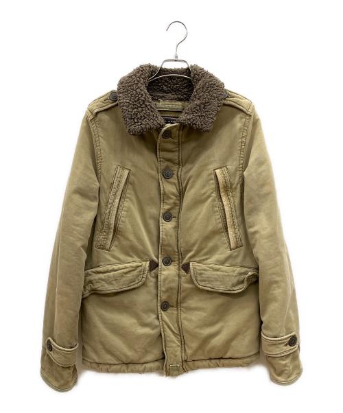 Abercrombie & Fitch（アバクロンビー アンド フィッチ）Abercrombie & Fitch (アバクロンビー アンド フィッチ) B-9ジャケット　Y2K カーキ サイズ:Sの古着・服飾アイテム