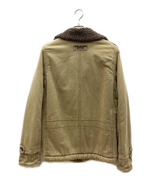 Abercrombie & Fitch（アバクロンビー アンド フィッチ）Abercrombie & Fitch (アバクロンビー アンド フィッチ) B-9ジャケット　Y2K カーキ サイズ:Sの古着・服飾アイテム