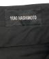 中古・古着 YUKI HASHIMOTO (ユウキハシモト) レイヤードワイドスラックス ブラック サイズ:46：13000円