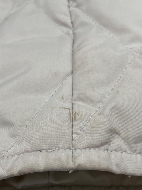 U.A. GreenLabelRelaxing（ユナイテッドアローズグリーンレーベル リラクシング）U.A. GreenLabelRelaxing (ユナイテッドアローズグリーンレーベル リラクシング) ダウン リバーシブル キルト コート アイボリー サイズ:38の古着・服飾アイテム