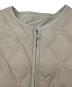 中古・古着 U.A. GreenLabelRelaxing (ユナイテッドアローズグリーンレーベル リラクシング) ダウン リバーシブル キルト コート アイボリー サイズ:38：7000円