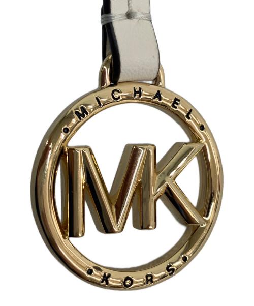 MICHAEL KORS（マイケル・コース）MICHAEL KORS (マイケル・コース) 	エクストラスモールクロスボディバッグ アイボリー×ブラウンの古着・服飾アイテム