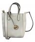 MICHAEL KORS（マイケル・コース）の古着「	エクストラスモールクロスボディバッグ」｜アイボリー×ブラウン