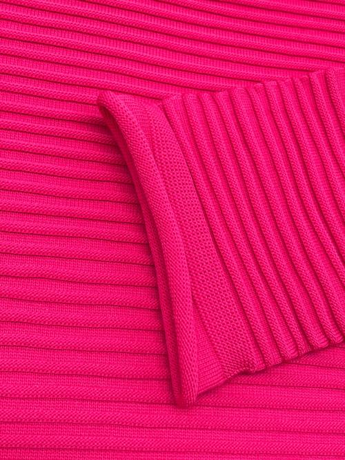 PLEATS PLEASE（プリーツプリーズ）PLEATS PLEASE (プリーツプリーズ) ニットワンピース ショッキングピンク サイズ:不明の古着・服飾アイテム