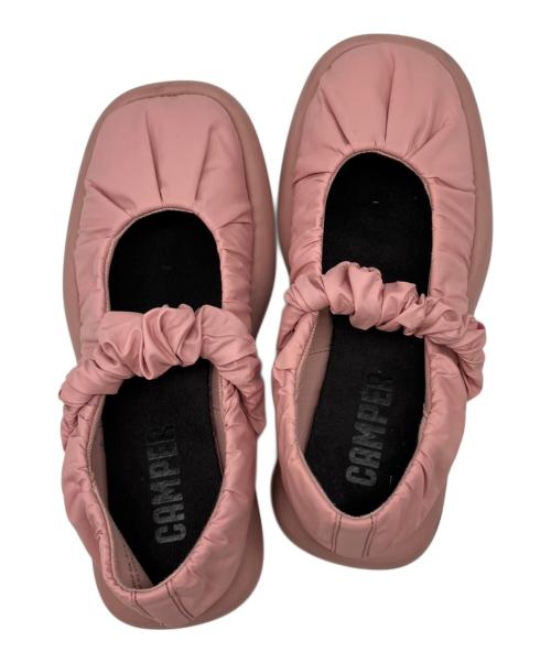 CAMPER（カンペール）CAMPER (カンペール) スリッポン ピンク サイズ:23.5の古着・服飾アイテム