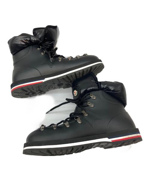 MONCLER（モンクレール）MONCLER (モンクレール) リムーバブルインサートラバーブーツ ブラック サイズ:24cmの古着・服飾アイテム