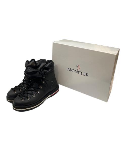 MONCLER（モンクレール）MONCLER (モンクレール) リムーバブルインサートラバーブーツ ブラック サイズ:24cmの古着・服飾アイテム