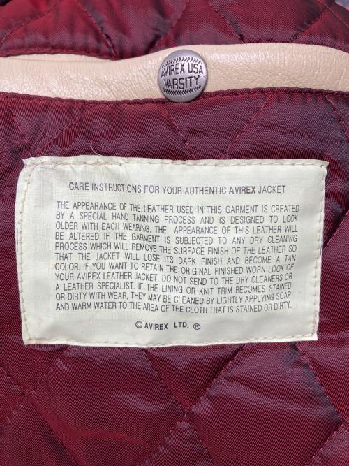 AVIREX（アヴィレックス）AVIREX (アヴィレックス) ラムレザージャケット ブラック サイズ:Ｍの古着・服飾アイテム