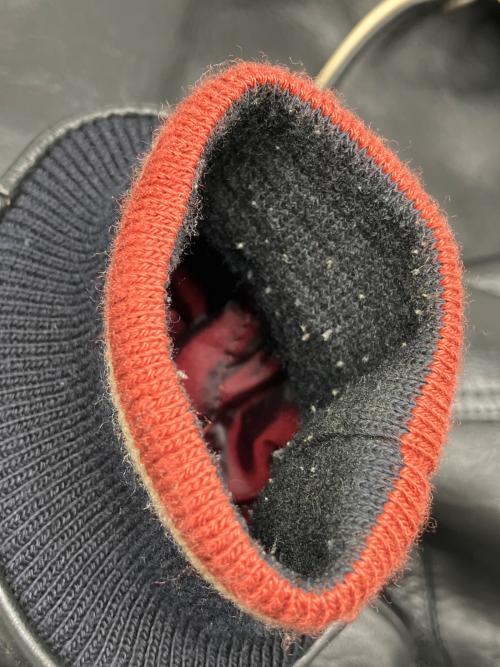 AVIREX（アヴィレックス）AVIREX (アヴィレックス) ラムレザージャケット ブラック サイズ:Ｍの古着・服飾アイテム