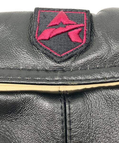 AVIREX（アヴィレックス）AVIREX (アヴィレックス) ラムレザージャケット ブラック サイズ:Ｍの古着・服飾アイテム