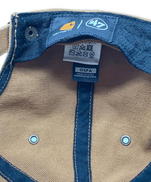 CarHartt（カーハート）CarHartt (カーハート) 47BRAND (フォーティーセブンブランド) キャップ ブラウンの古着・服飾アイテム