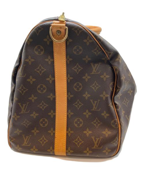 LOUIS VUITTON（ルイ ヴィトン）LOUIS VUITTON (ルイ ヴィトン) モノグラム　キーポル・バンドリエール55 ブラウンの古着・服飾アイテム