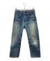 LEVI'S（リーバイス）の古着「90s 復刻702XXセルビッチデニムパンツ ボタン裏J22 赤耳 古着」｜インディゴ