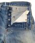 中古・古着 LEVI'S (リーバイス) 90s 復刻702XXセルビッチデニムパンツ ボタン裏J22 赤耳 古着 インディゴ サイズ:W29×L34：10000円