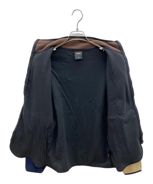 HUF（ハフ）HUF (ハフ) フリースジャケット マルチカラー サイズ:Sの古着・服飾アイテム