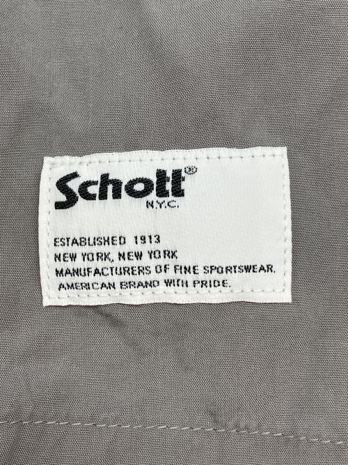 Schott（ショット）Schott (ショット) 長袖シャツ　BOWLING LS SHIRT グレー サイズ:Lの古着・服飾アイテム