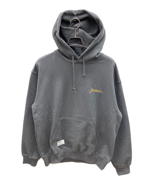 Schott（ショット）Schott (ショット) プルオーバーパーカー　CHERRY BLOSSOM JAPAN EAGLE HOODED SWEAT グレー サイズ:Lの古着・服飾アイテム