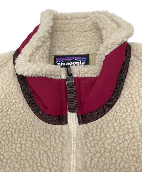 Patagonia（パタゴニア）Patagonia (パタゴニア) クラシック・レトロX・ベスト FA18 アイボリー×レッド サイズ:Sの古着・服飾アイテム