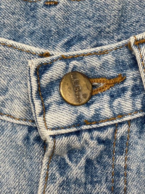 L.L.Bean（エルエルビーン）L.L.Bean (エルエルビーン) 80sワイドデニムパンツ USA製 ユニオンチケット 古着 サイズ:10の古着・服飾アイテム
