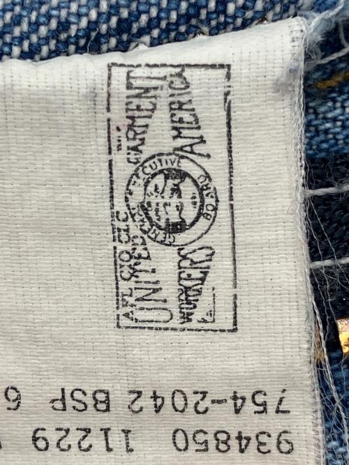 L.L.Bean（エルエルビーン）L.L.Bean (エルエルビーン) 80sワイドデニムパンツ USA製 ユニオンチケット 古着 サイズ:10の古着・服飾アイテム