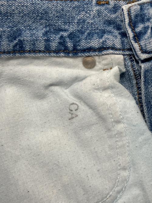 L.L.Bean（エルエルビーン）L.L.Bean (エルエルビーン) 80sワイドデニムパンツ USA製 ユニオンチケット 古着 サイズ:10の古着・服飾アイテム