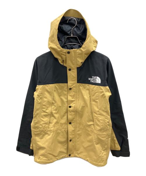 THE NORTH FACE（ザ ノース フェイス）THE NORTH FACE (ザ ノース フェイス) マウンテンライトジャケット　GORE-TEX　 カーキ×ブラック サイズ:Ｍ 未使用品の古着・服飾アイテム
