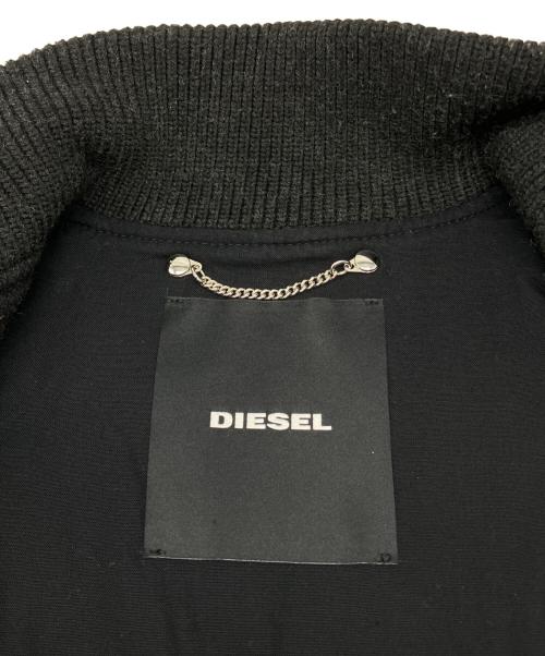 DIESEL（ディーゼル）DIESEL (ディーゼル) スタジャン グレー×レッド サイズ:Sの古着・服飾アイテム