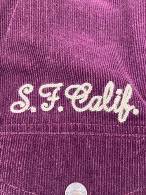 BEN DAVIS（ベンデイビス）BEN DAVIS (ベンデイビス) 90sデッキジャケット　三角タグ　古着 ワインレッド サイズ:Sの古着・服飾アイテム