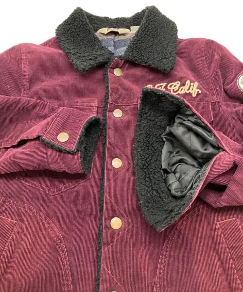 BEN DAVIS（ベンデイビス）BEN DAVIS (ベンデイビス) 90sデッキジャケット　三角タグ　古着 ワインレッド サイズ:Sの古着・服飾アイテム