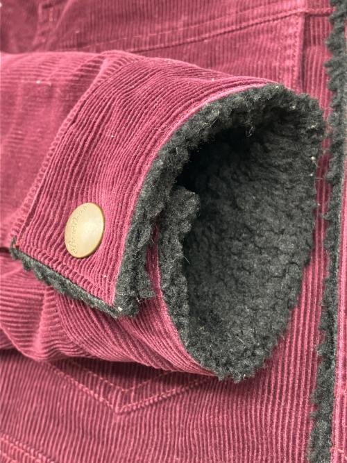 BEN DAVIS（ベンデイビス）BEN DAVIS (ベンデイビス) 90sデッキジャケット　三角タグ　古着 ワインレッド サイズ:Sの古着・服飾アイテム