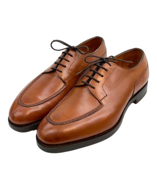 Edward Green（エドワードグリーン）Edward Green (エドワードグリーン) Uチップシューズ ブラウン サイズ:6.5Eの古着・服飾アイテム