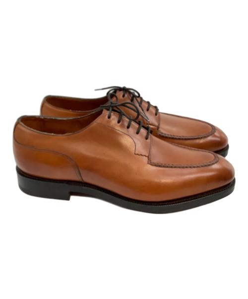 Edward Green（エドワードグリーン）Edward Green (エドワードグリーン) Uチップシューズ ブラウン サイズ:6.5Eの古着・服飾アイテム