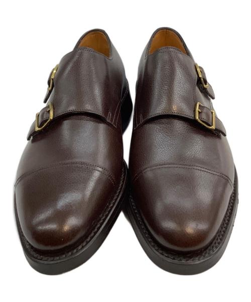 JOHN LOBB（ジョンロブ）JOHN LOBB (ジョンロブ) ダブルモンクレザーシューズ ブラウン サイズ:size6.5EEの古着・服飾アイテム