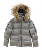 BURBERRY BLACK LABELバーバリーブラックレーベル）の古着「ダウンジャケット　袖着脱可能」｜グレー