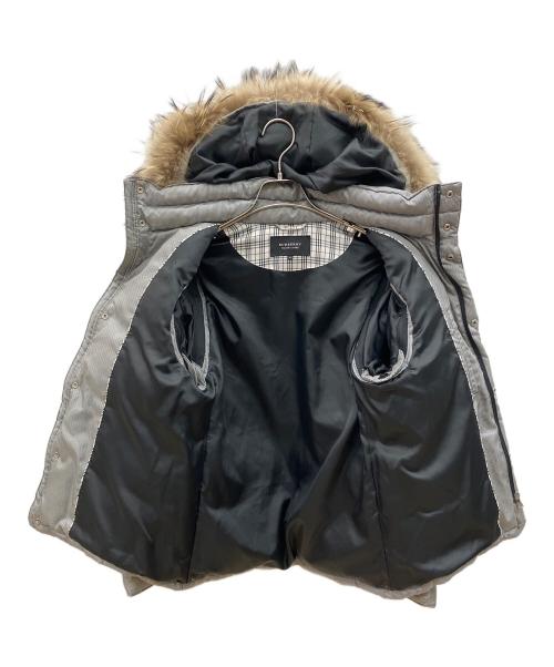 BURBERRY BLACK LABEL（バーバリーブラックレーベル）BURBERRY BLACK LABEL (バーバリーブラックレーベル) ダウンジャケット　袖着脱可能 グレー サイズ:Ｍの古着・服飾アイテム