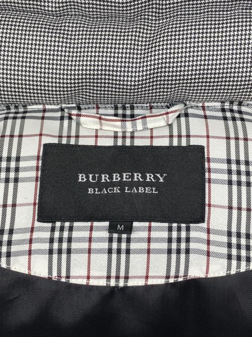 BURBERRY BLACK LABEL（バーバリーブラックレーベル）BURBERRY BLACK LABEL (バーバリーブラックレーベル) ダウンジャケット　袖着脱可能 グレー サイズ:Ｍの古着・服飾アイテム