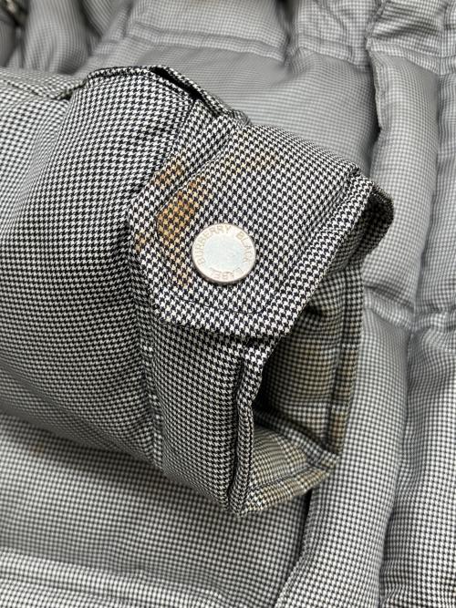 BURBERRY BLACK LABEL（バーバリーブラックレーベル）BURBERRY BLACK LABEL (バーバリーブラックレーベル) ダウンジャケット　袖着脱可能 グレー サイズ:Ｍの古着・服飾アイテム