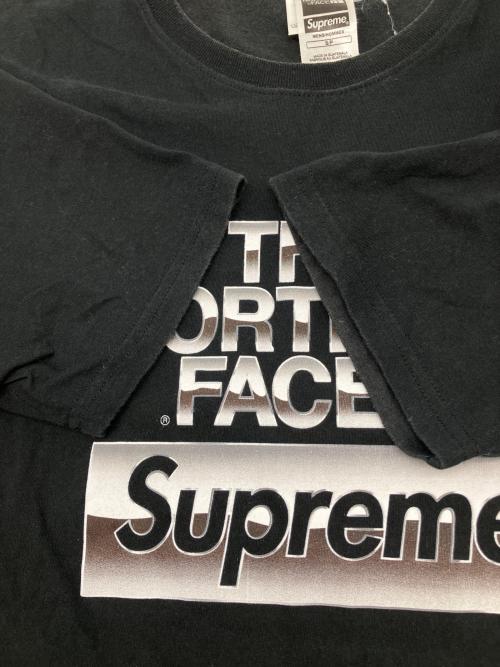 THE NORTH FACE（ザ ノース フェイス）THE NORTH FACE (ザ ノース フェイス) SUPREME (シュプリーム) 半袖カットソー ブラック サイズ:Mの古着・服飾アイテム