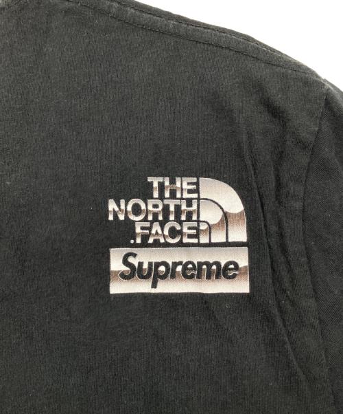 THE NORTH FACE（ザ ノース フェイス）THE NORTH FACE (ザ ノース フェイス) SUPREME (シュプリーム) 半袖カットソー ブラック サイズ:Mの古着・服飾アイテム