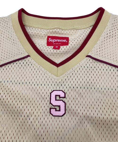 SUPREME（シュプリーム）SUPREME (シュプリーム) 半袖カットソー　perfect season Footbal Jersey　23SS ホワイト サイズ:Ｍの古着・服飾アイテム