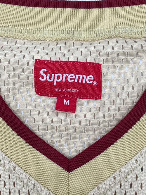 SUPREME（シュプリーム）SUPREME (シュプリーム) 半袖カットソー　perfect season Footbal Jersey　23SS ホワイト サイズ:Ｍの古着・服飾アイテム