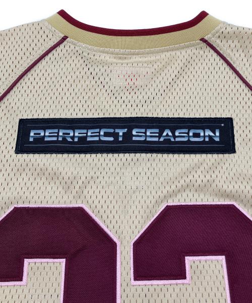 SUPREME（シュプリーム）SUPREME (シュプリーム) 半袖カットソー　perfect season Footbal Jersey　23SS ホワイト サイズ:Ｍの古着・服飾アイテム