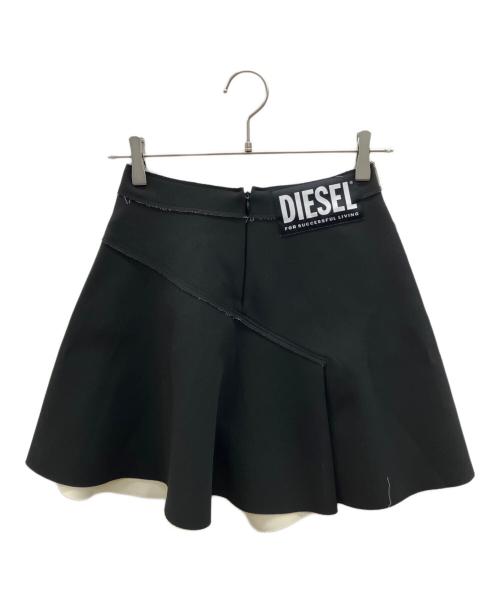 DIESEL（ディーゼル）DIESEL (ディーゼル) ショートパンツ　カットオフ加工 ブラック サイズ:25の古着・服飾アイテム