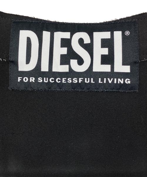 DIESEL（ディーゼル）DIESEL (ディーゼル) ショートパンツ　カットオフ加工 ブラック サイズ:25の古着・服飾アイテム